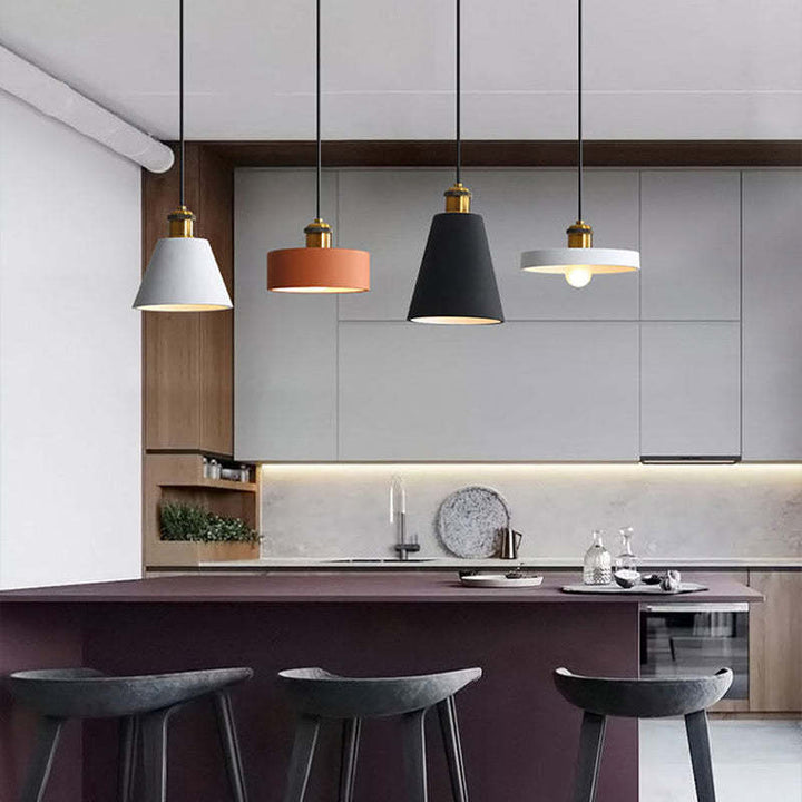 Stylische Morandi Design LED Pendelleuchte - MoraGlow | Karnz