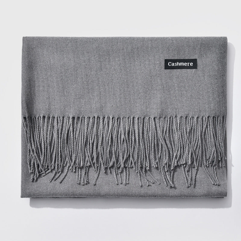 Neuer Damen Winter Schal Monochrome Auswahl Warmer Klassischer Schal
