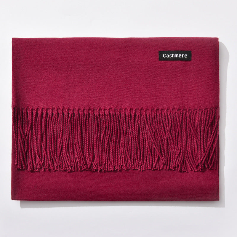 Neuer Damen Winter Schal Monochrome Auswahl Warmer Klassischer Schal