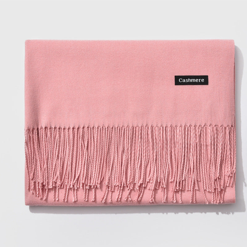 Neuer Damen Winter Schal Monochrome Auswahl Warmer Klassischer Schal