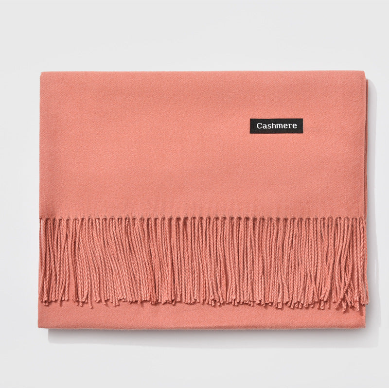 Neuer Damen Winter Schal Monochrome Auswahl Warmer Klassischer Schal