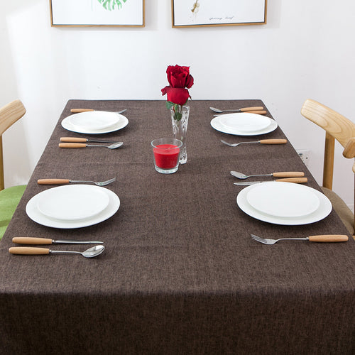 Dekorativen Tischdecke