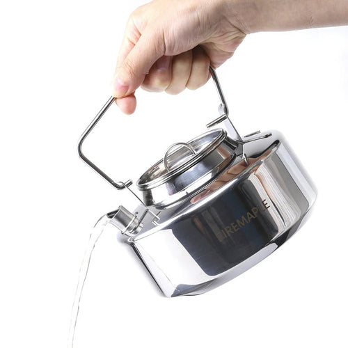 45.6oz Antarcti Edelstahl Backpacking Camping Kettle Bushcraft Gear | Karnz