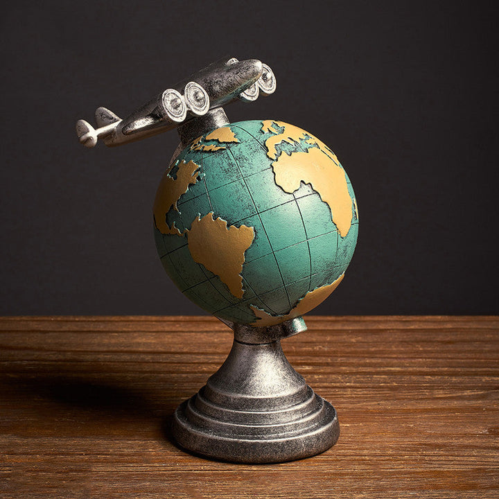 Retro Globe Clock | Karnz