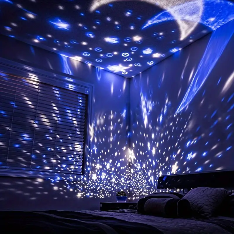 Sternenhimmel Nachtlicht für Kinder – Magischer LED-Projektor mit Farbwechsel