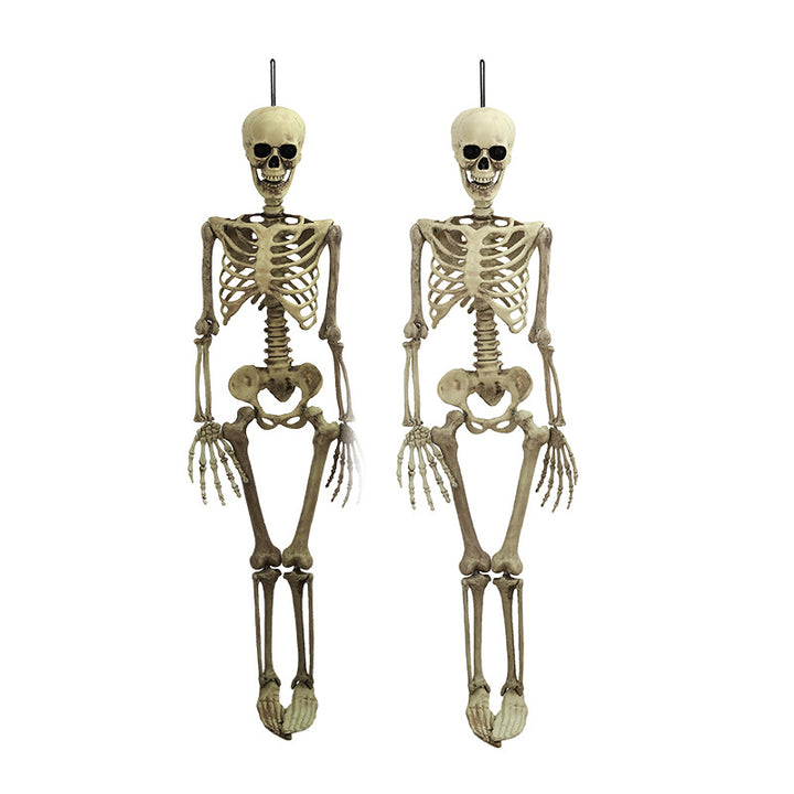 Lebensgroße dekorative Skelett-Figur