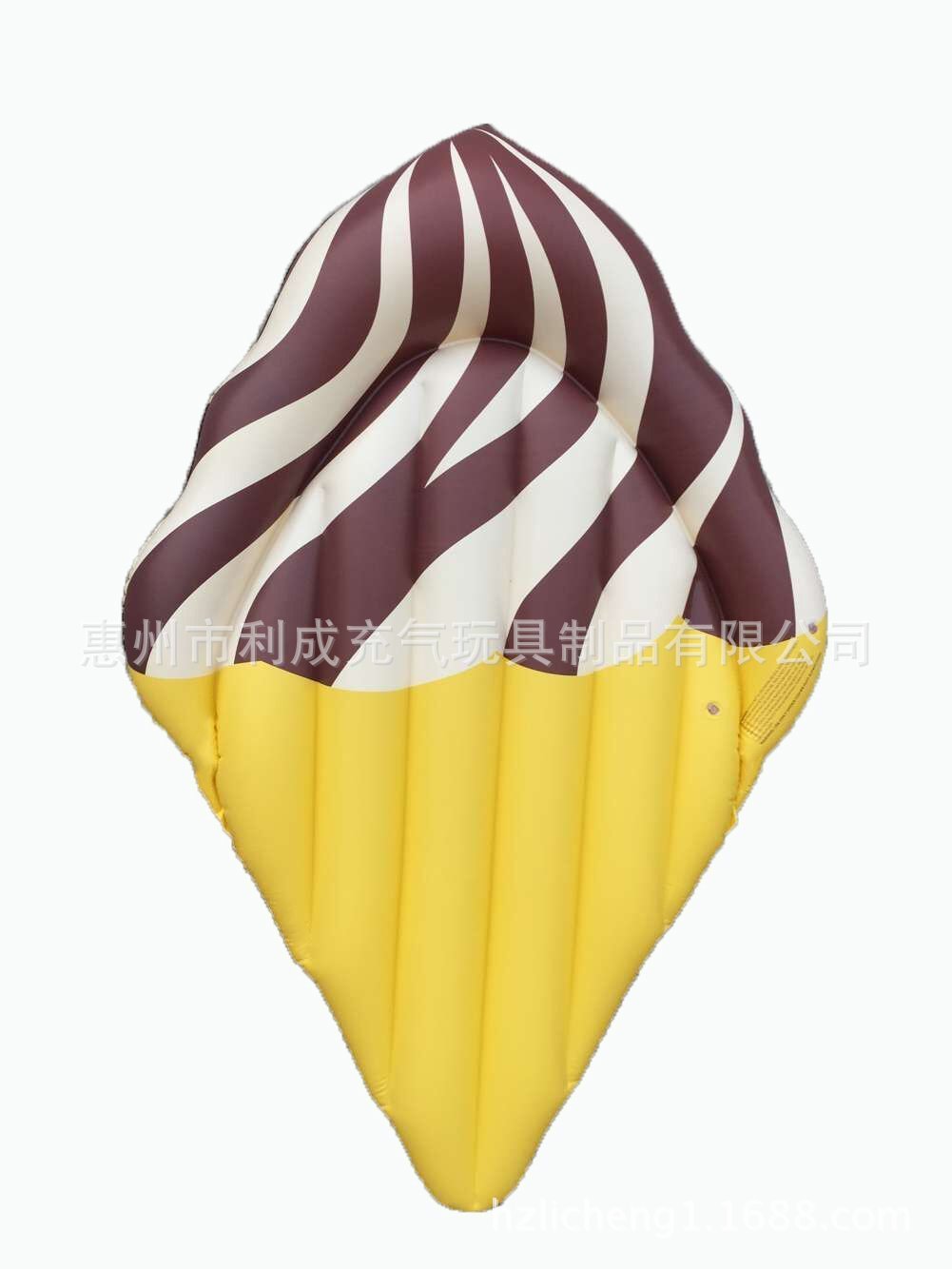 Unisex aufblasbares Eiscreme-Schwimmkissen Karnz