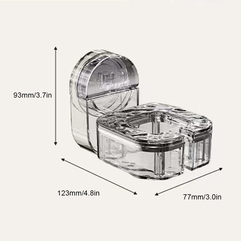 Drehbarer Haartrocknerständer ohne Bohren