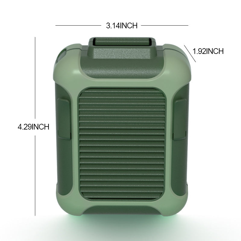 USB wiederaufladbarer tragbarer Taillenventilator | Karnz