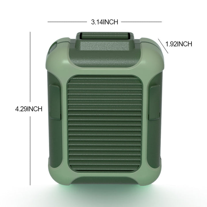 USB wiederaufladbarer tragbarer Taillenventilator | Karnz