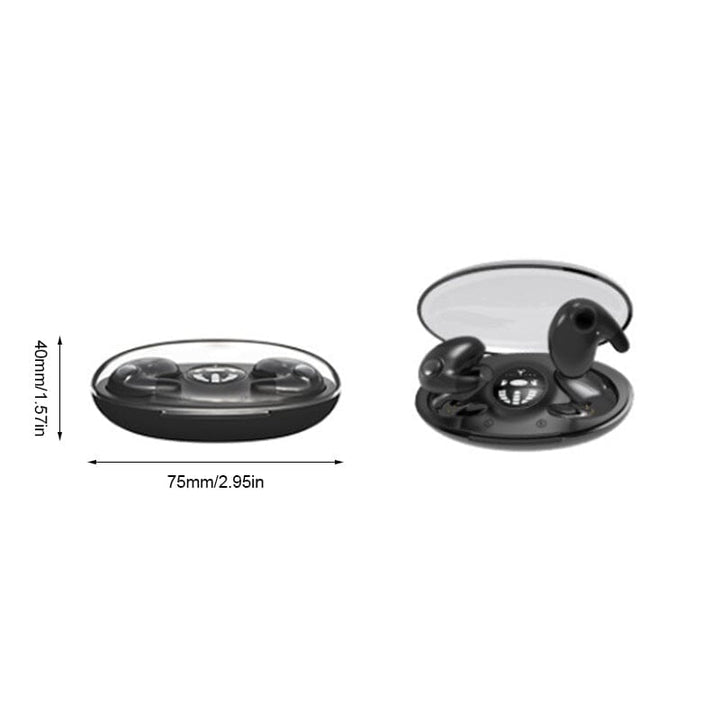 Unsichtbare kabellose Schlaf-Ohrhörer (1 Paar)