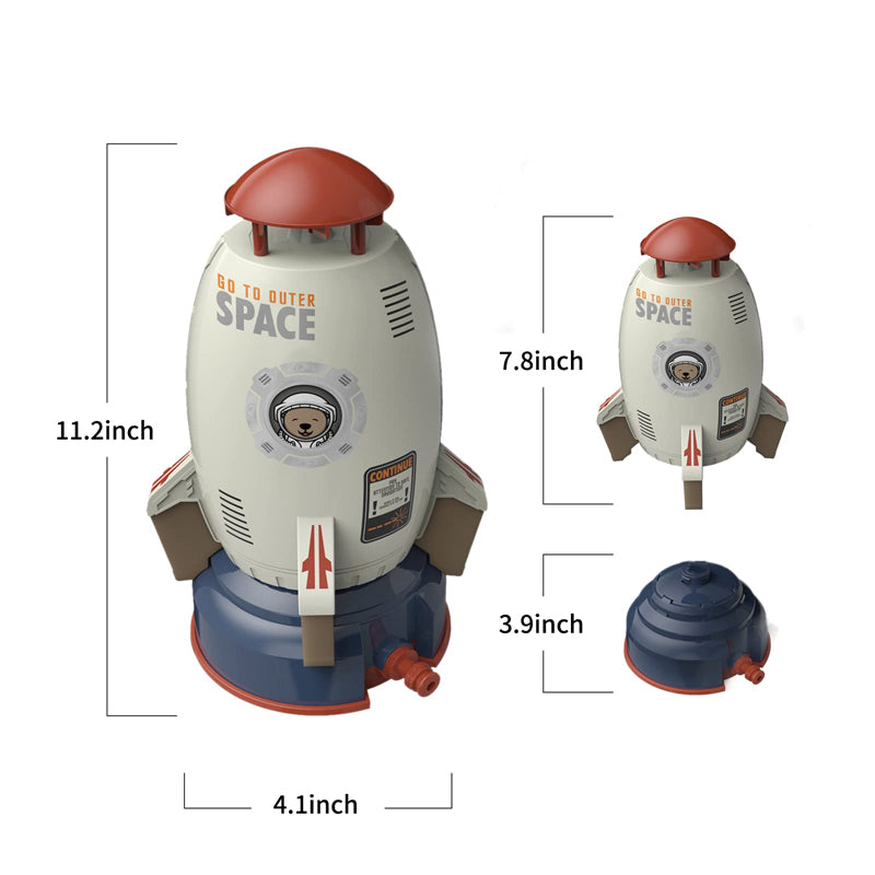 Sommer Spielzeug Raketen Sprinkler für den Außenbereich | Karnz