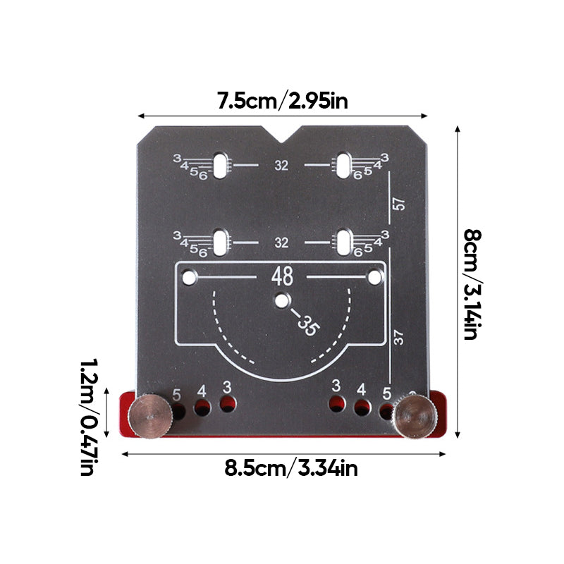 35 mm Scharnierlocher Locator | Karnz