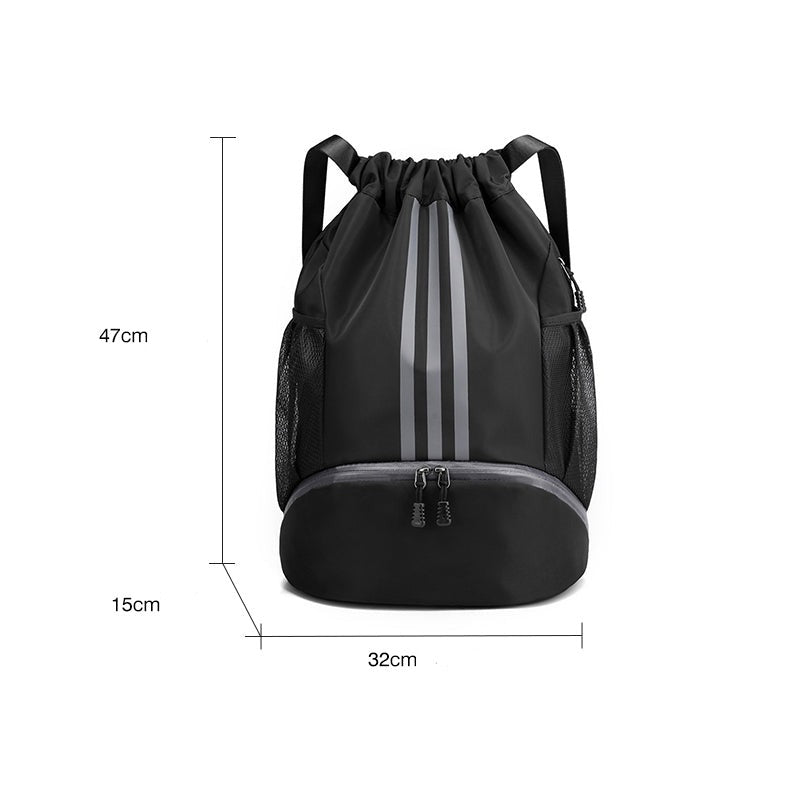 Sporttasche Aus Nylon Mit Kordelzug | Karnz