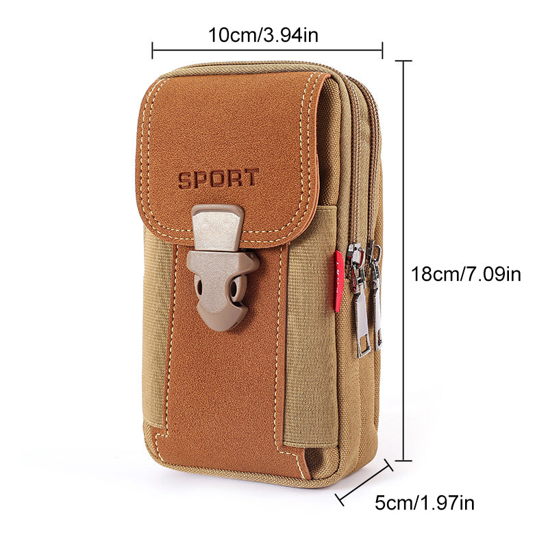 Karnz | Multifunktionale Gürtel-Handytasche für Herren