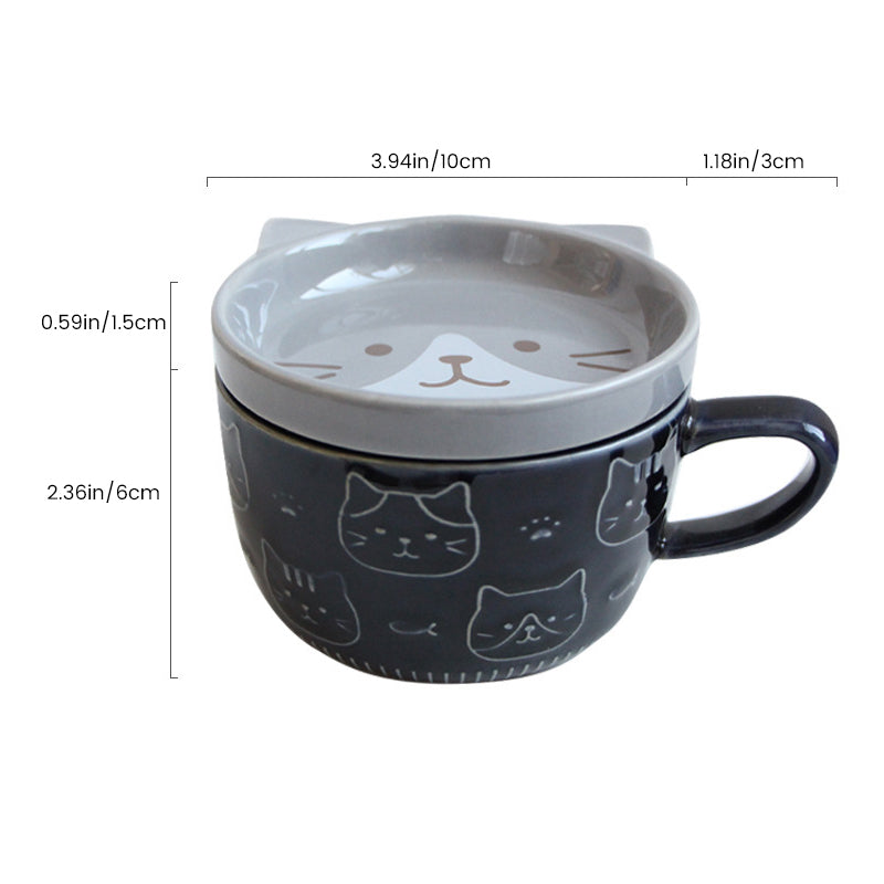 Milchbecher mit Deckel | Karnz