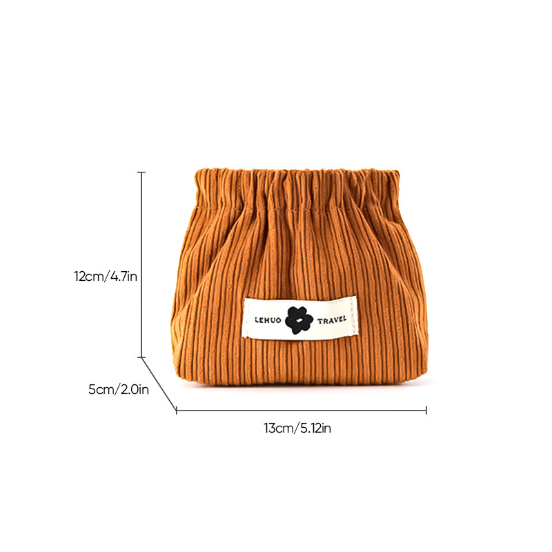 Kosmetiktasche aus Cord  | Karnz