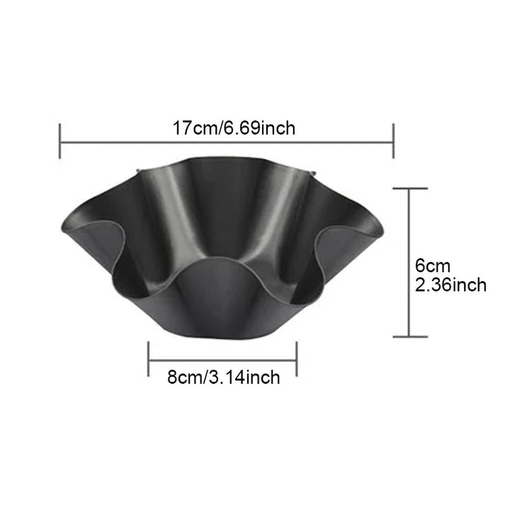 Petal Shape Carbonstahl Backschüssel | Karnz
