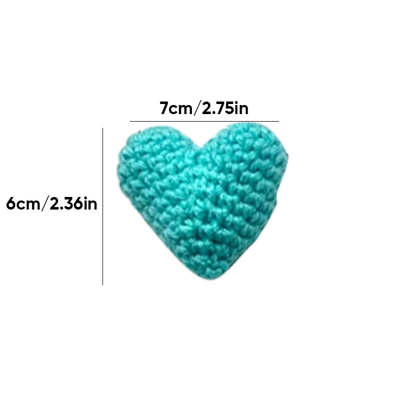Pocket Hug Gehäkeltes Herz Kleines Geschenk