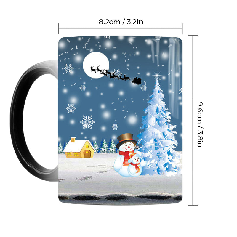 Weihnachtsfarbenwechselnde Tasse | Karnz