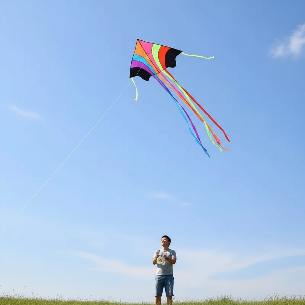 Karnz | Bunter Langschwanz Outdoor Regenbogen Drache