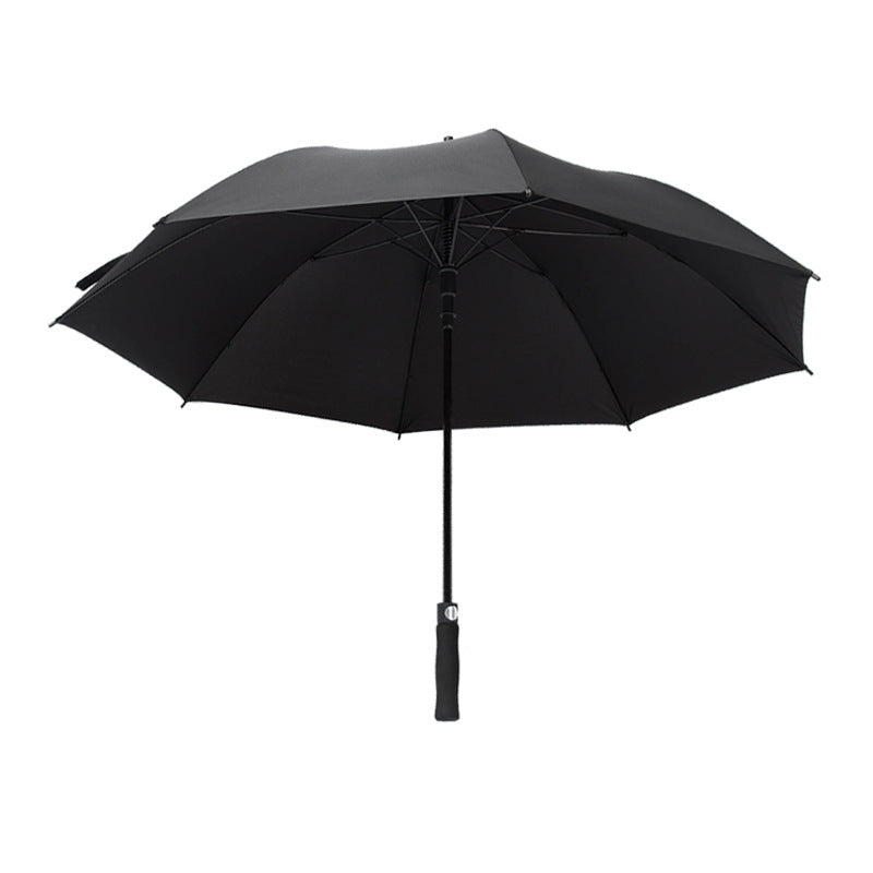 Unisex großer Regenschirm mit doppeltem Schutzdach Karnz
