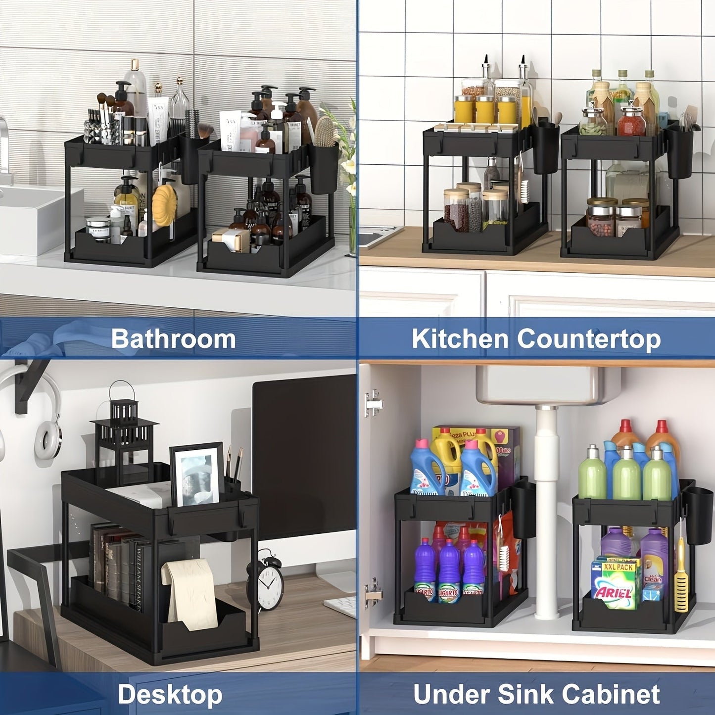 Ausziehbarer Unterspülenschrank-Organizer | Karnz