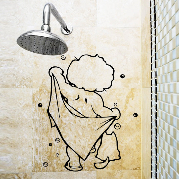 Baby Shower Badezimmer Wandaufkleber | Karnz
