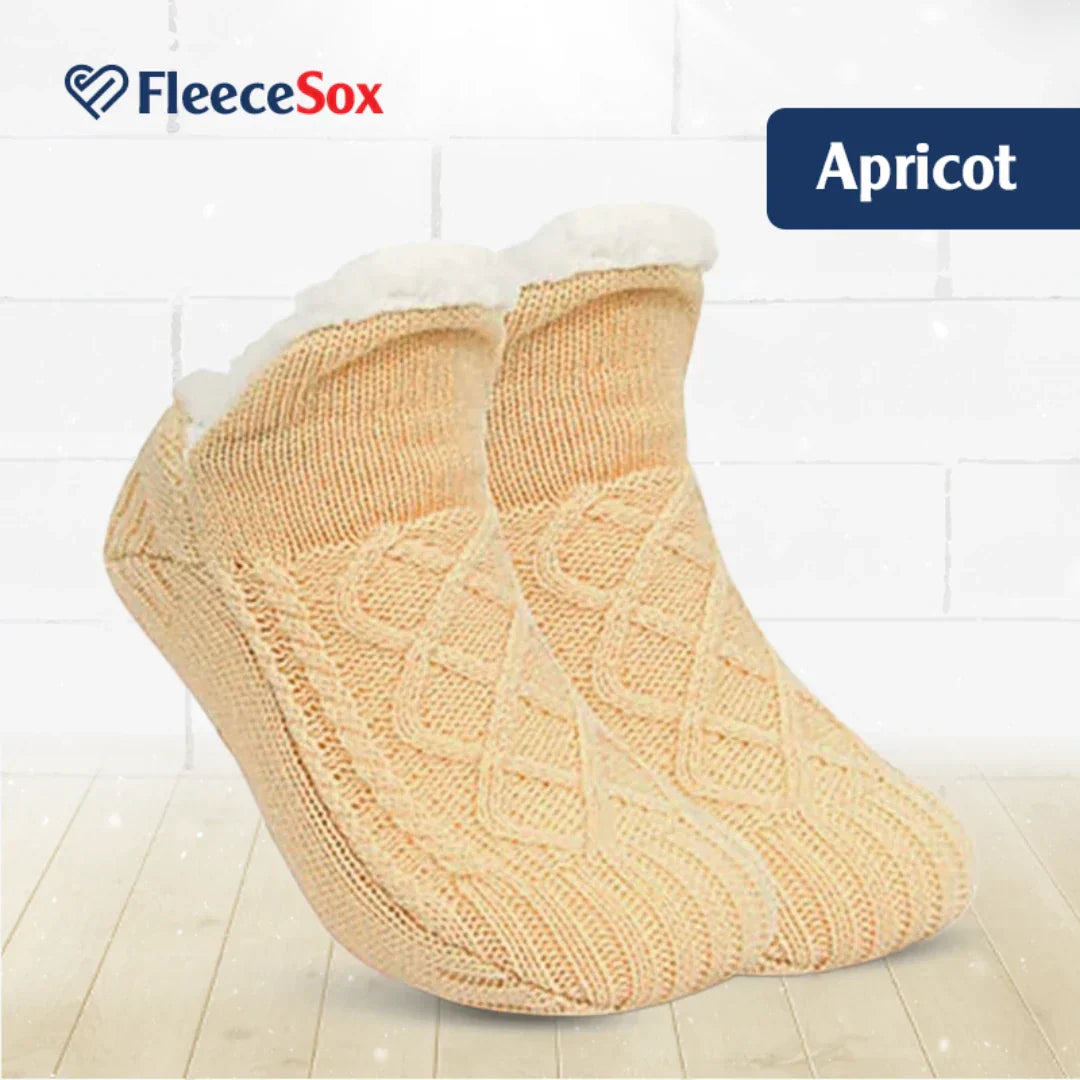 Karnz | Fleecegefütterte rutschfeste Thermosocken