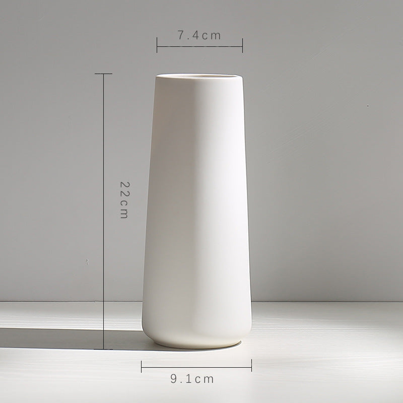 Moderner Minimalistischer Keramischer Blumenvasen