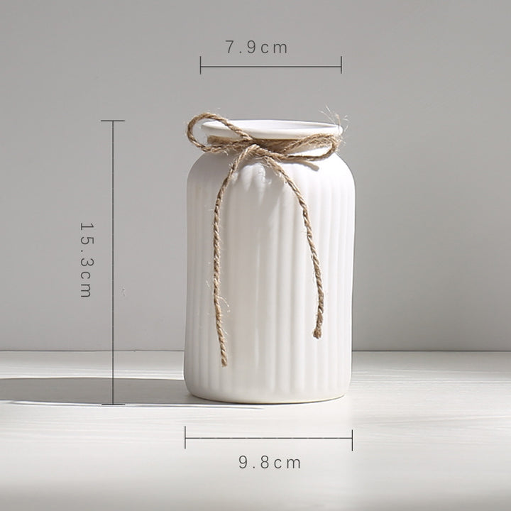 Moderner Minimalistischer Keramischer Blumenvasen