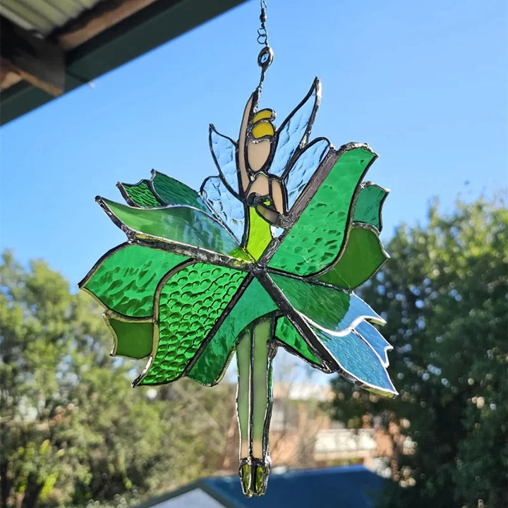 GraceSpin - Elegante Glaskunst Spinner Schale