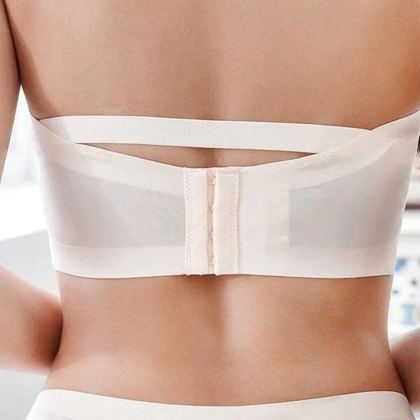 Karnz | Frauen Sexy trägerloser BH unsichtbare Push-Up-BHs