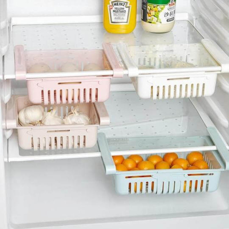 FridgeMaster Pro — Endlich Ordnung und mehr Platz für Deine Lieblingslebensmittel im Kühlschrank! (2 Stück) | Karnz