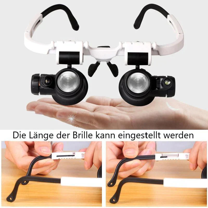 LED Brille Lupe | Karnz