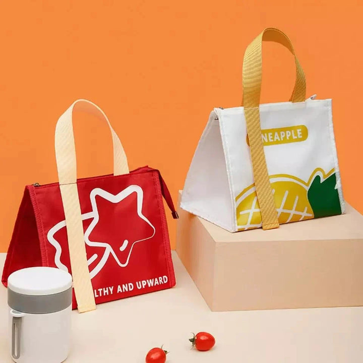Cartoon Isolierte Thermo Lebensmittel Lunch Tasche Karnz