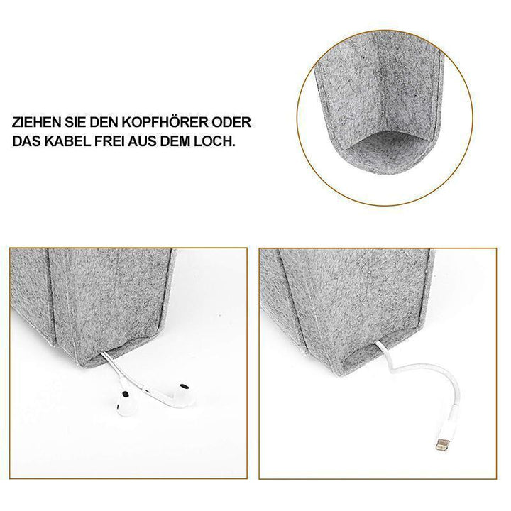 Hängetasche zur Nachttischaufbewahrung | Karnz