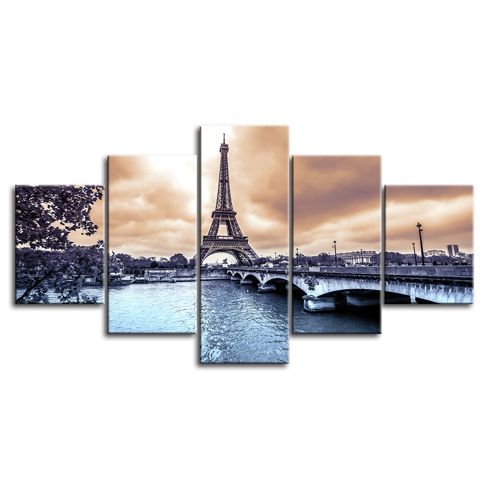 Paris, Meine Stadt - Leinwand Wandkunst Malerei