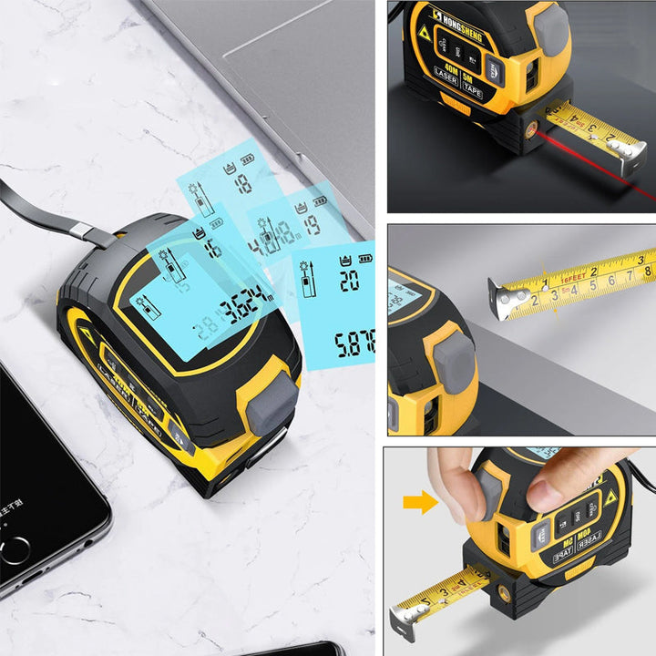 3-in-1 Infrarot Laserbandmessung | Karnz
