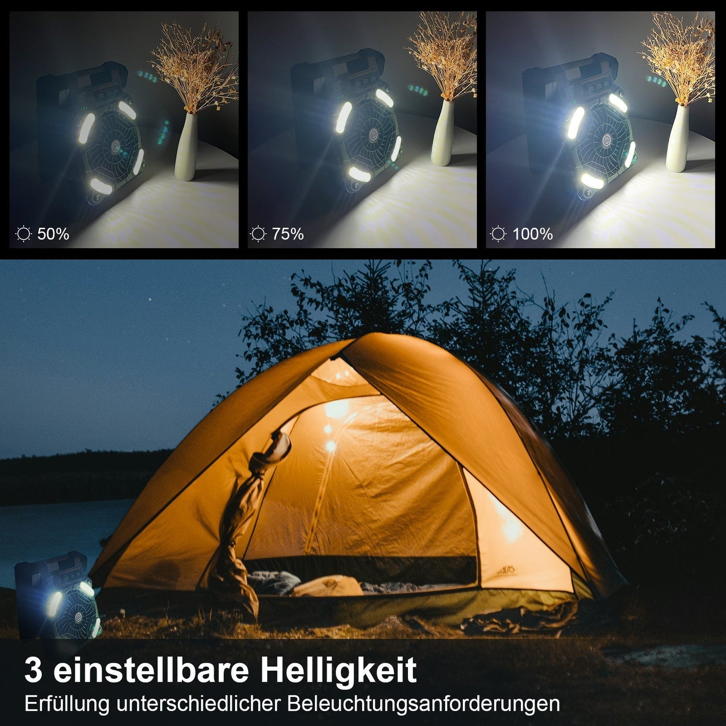 SolarWhirl™ Camp Cool Companion | Karnz
