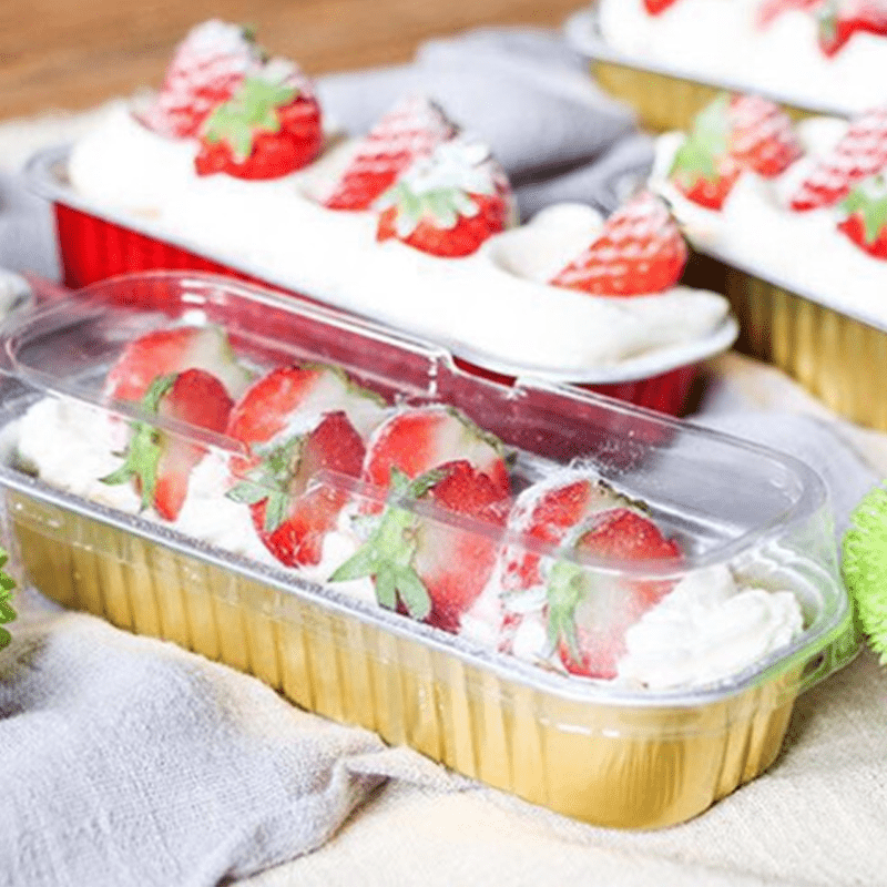 EINWEG ALUMINIUMFOLIE DESSERTFORM | Karnz