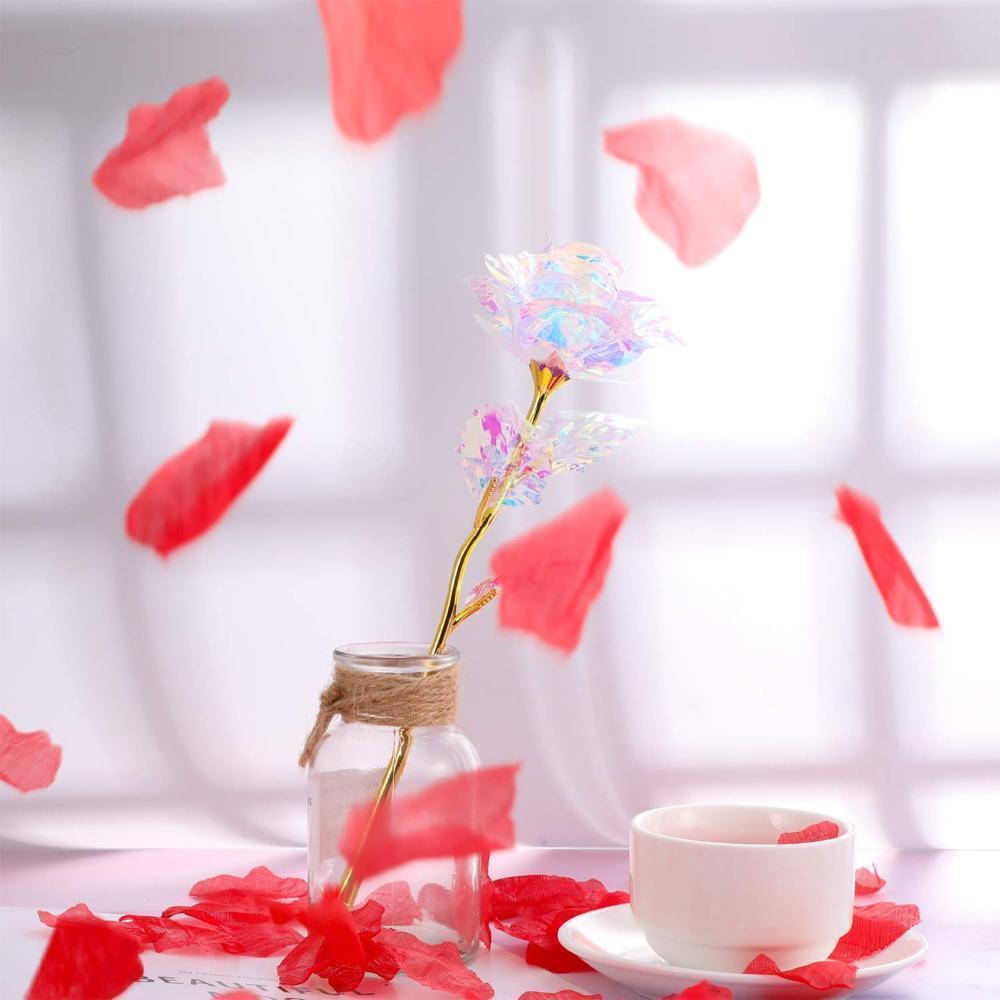 Bunte Galaxy Rose mit Liebe | Karnz