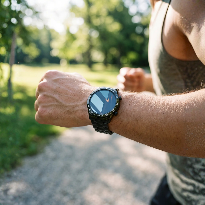 Luxus 4G Smartwatch – Stylische Uhr mit Anrufen, GPS und Gesundheitsfunktionen