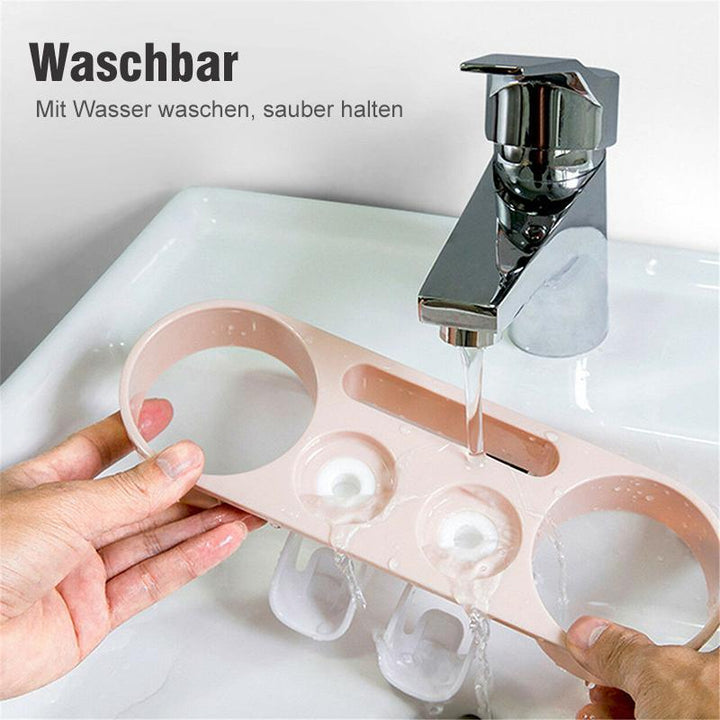 Automatischer Zahnbürstenhalter und Zahnpastaspender Set | Karnz