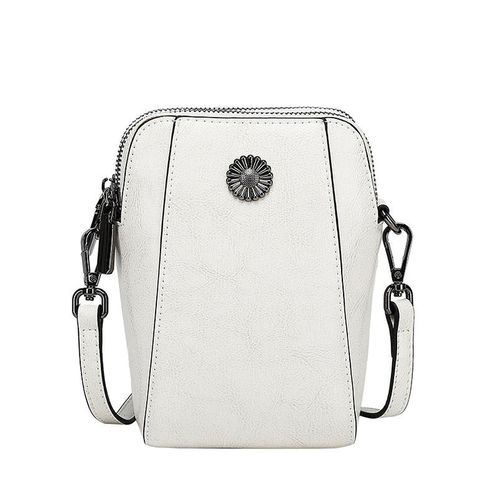Handytasche aus weichem Leder für Damen