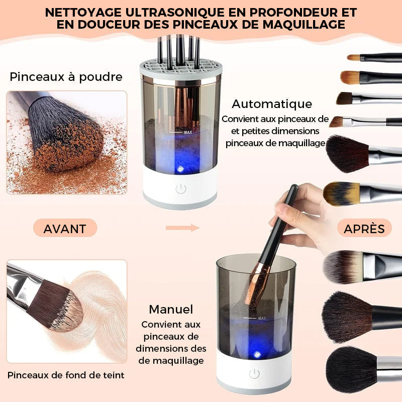 Elektrischer Make-up-Pinselreiniger | Karnz