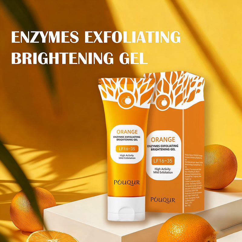 Orangen-Enzym-Peeling-Gel