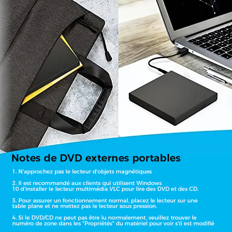 Externes CD DVD Laufwerk | Karnz