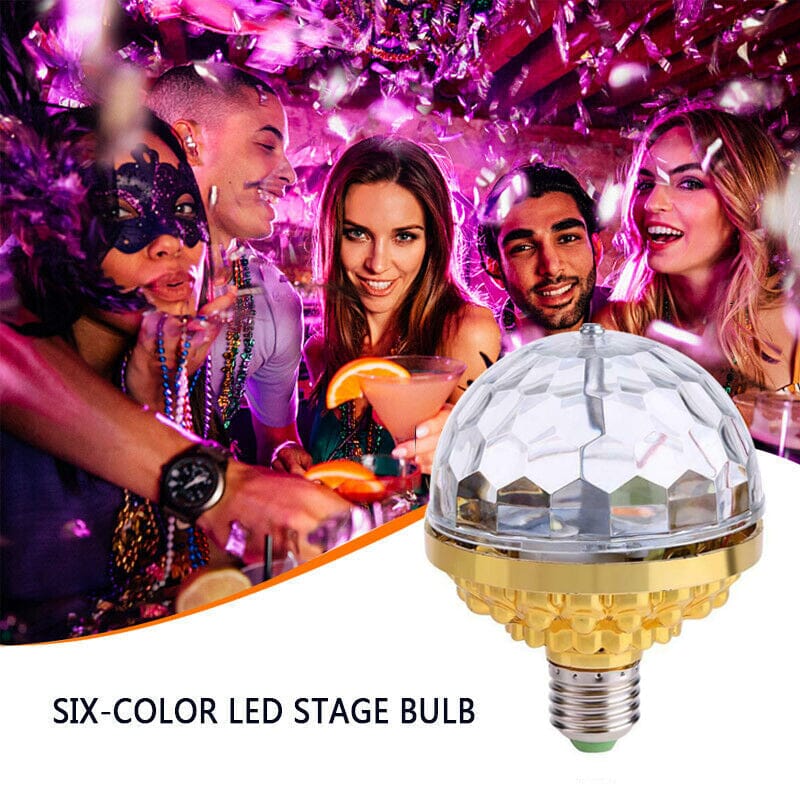 LED Disco Ball Bunte Rotierende Glühbirne | Karnz