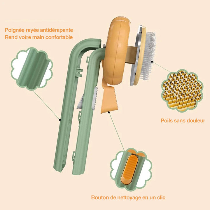Pumpkin Comb Bürste für Haustiere | Karnz